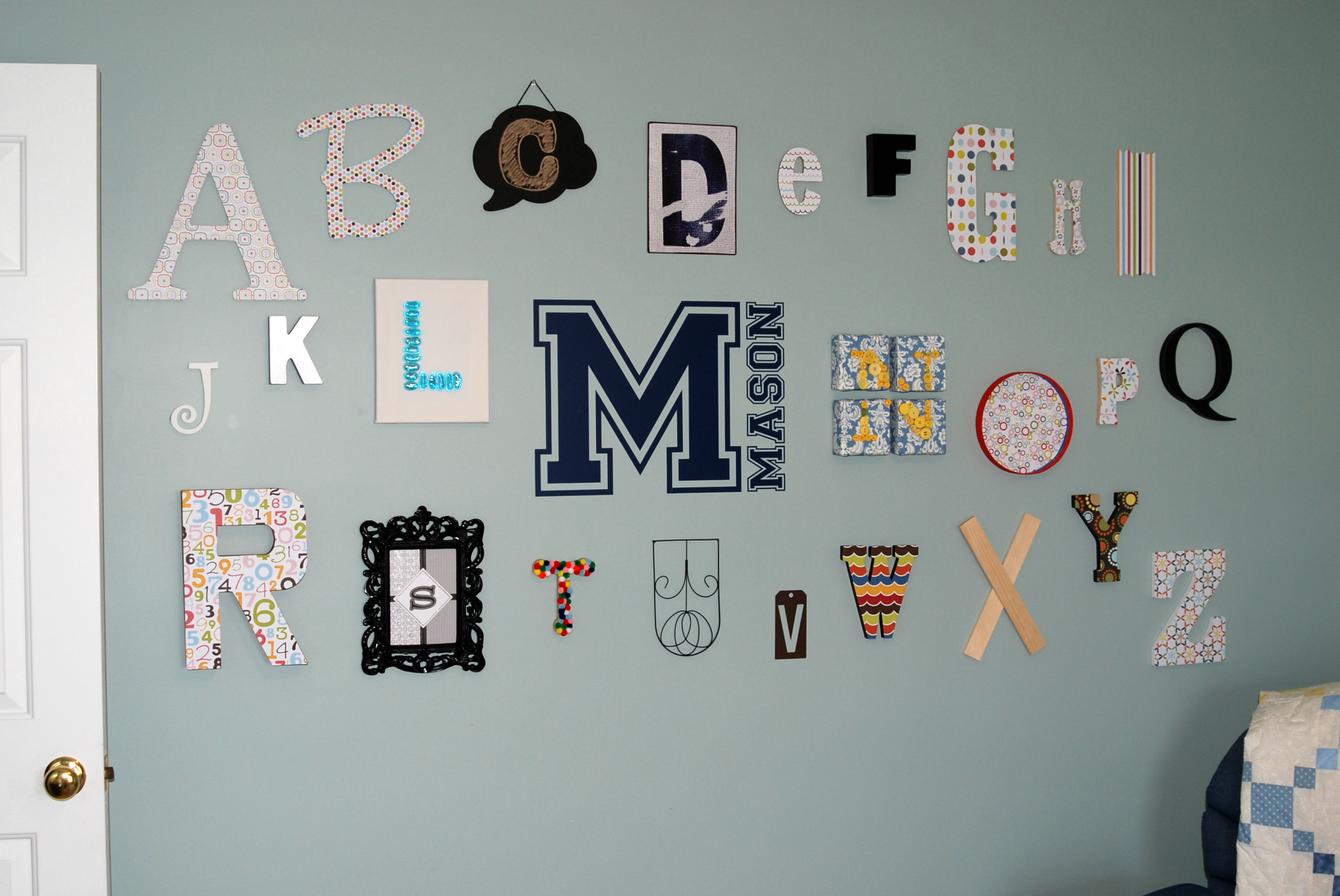 Alphabet Walls & $25 Lively Lettering Giveaway | Endlessly Inspired