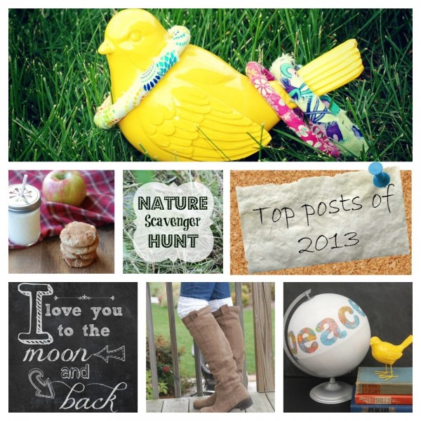 13 amazing posts from the blog Endlessly Inspired in 2013 -- a great collection of crafts, tips and recipes!