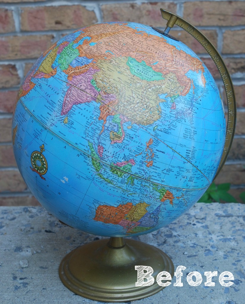 Peace on Earth globe from Endlessly Inspired