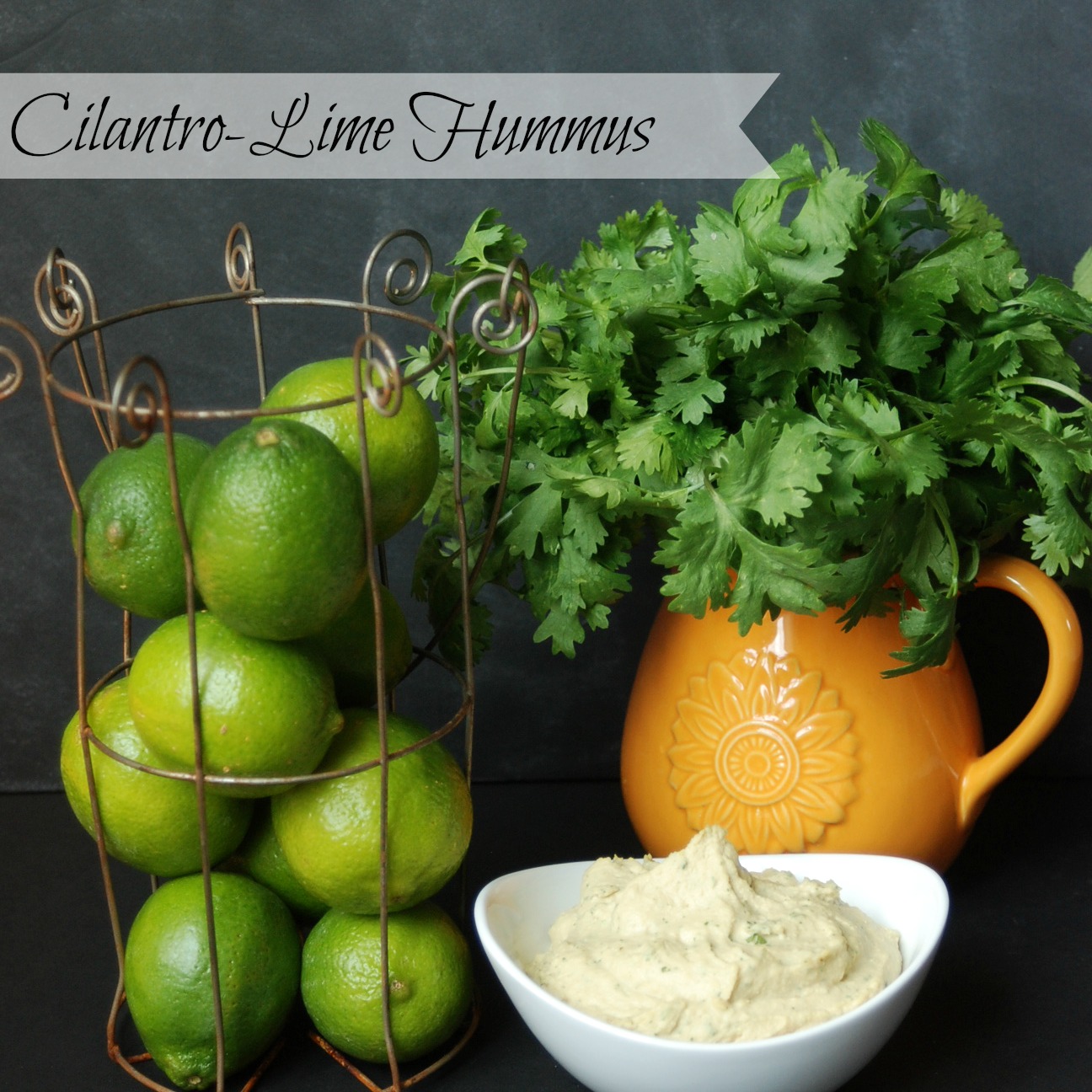 Cilantro-Lime Hummus Recipe