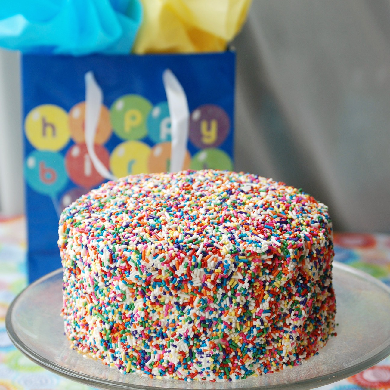 Sprinkle Cake | Endlessly Inspired