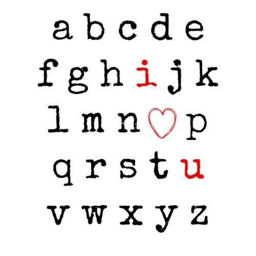 I Love You Alphabet {Free Printable}