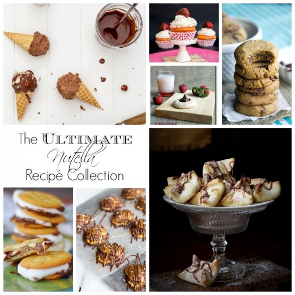 The Ultimate Nutella Recipe collection - 50 of the most incredible Nutella recipes you'll ever find.