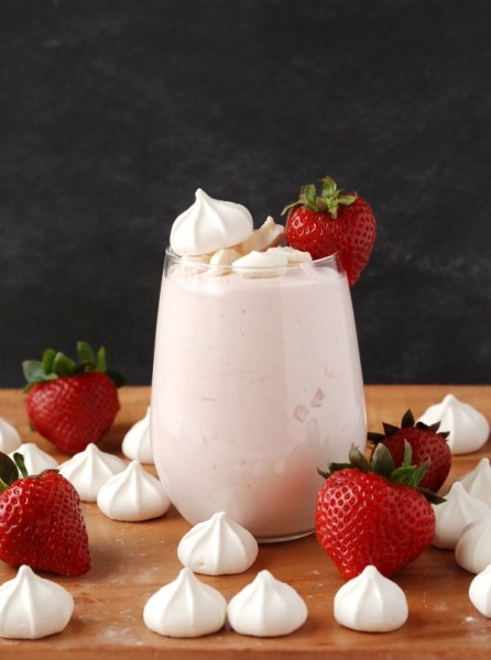 Eton Mess -- A no-cook, no-bake dessert with strawberries, whipped cream and meringues. Delicious!