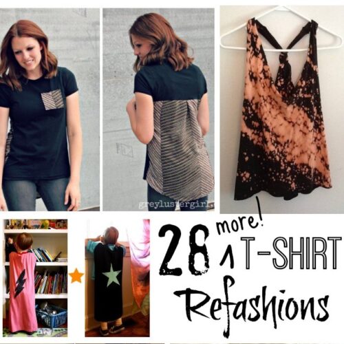 28 More Incredible T-shirt Refashions