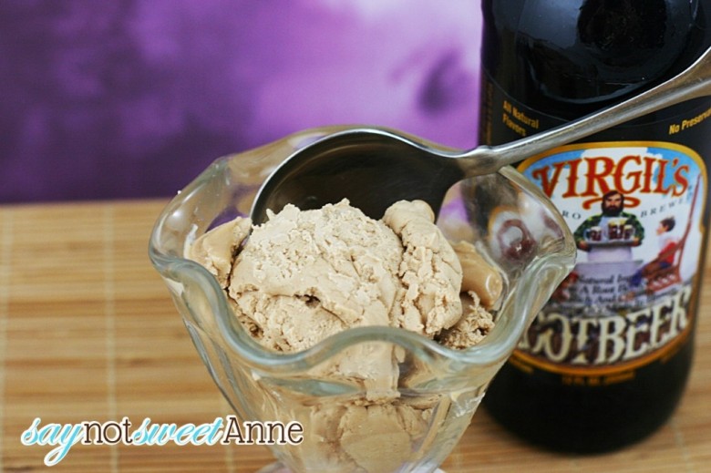 This root beer ice cream is sweet, creamy and delicious -- and you can make it with or without an ice cream maker!
