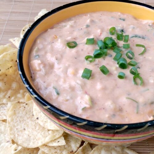Cheesy Mexican Chicken Dip