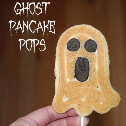 Ghost Pancake Pops