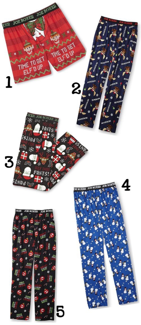 5 hilarious pairs of men's Christmas pajamas. #ShowYourJoe #Sway