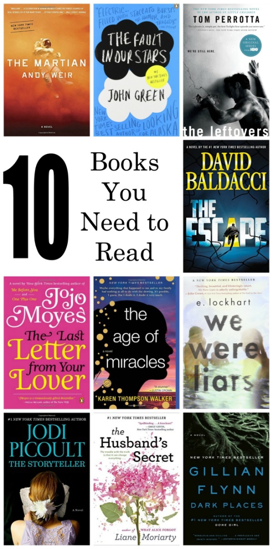 10 Books You Must Read Before You Die