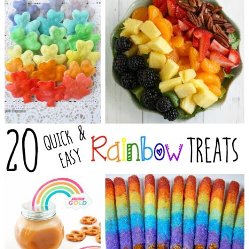 20 Quick and Easy Rainbow Treats
