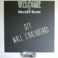 DIY Wall Chalkboard