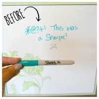 How to Remove Permanent Marker from a Dry-Erase Board