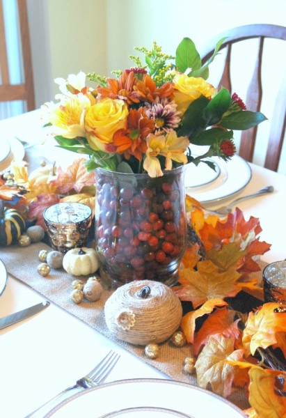 Quick & Easy Thanksgiving Tablescape | Endlessly Inspired