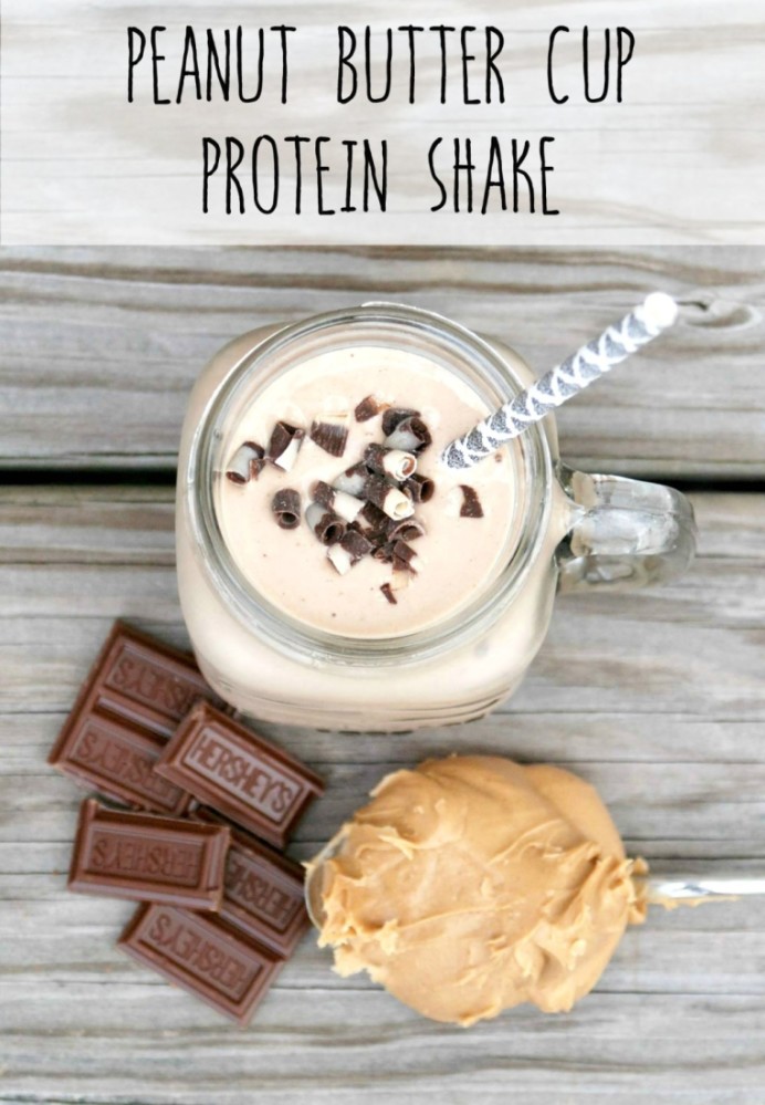 Peanut Butter Cup Protein Shake 