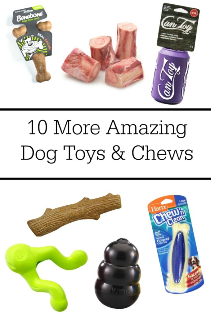 This is an amazing list of dog toys and chews for aggressive chewers. My dog destroys everything, but these ones really last!