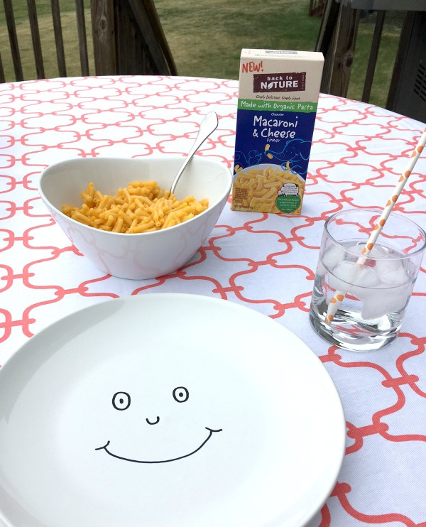 These DIY Play With Your Food Plates are so cute -- my kids would love making little faces with these with their food!! #BacktoPlay #CollectiveBias #ad