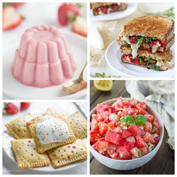 The Ultimate Strawberry Recipe collection -- 80 of the most amazing recipes that feature fresh strawberries. I cannot wait to make all of these!!