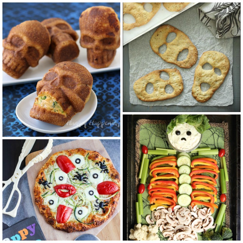 Desserts aren't the only thing that can be cute at Halloween -- check out these adorable savory snacks!