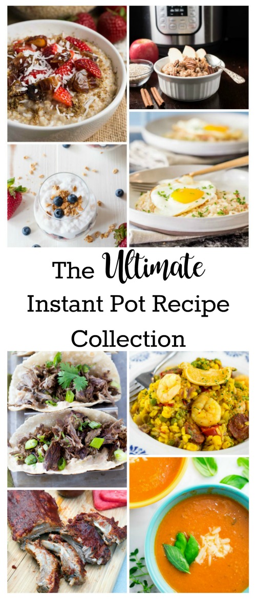 The Ultimate Instant Pot Recipe Collection -- 100 mouthwatering recipes for the Instant Pot.