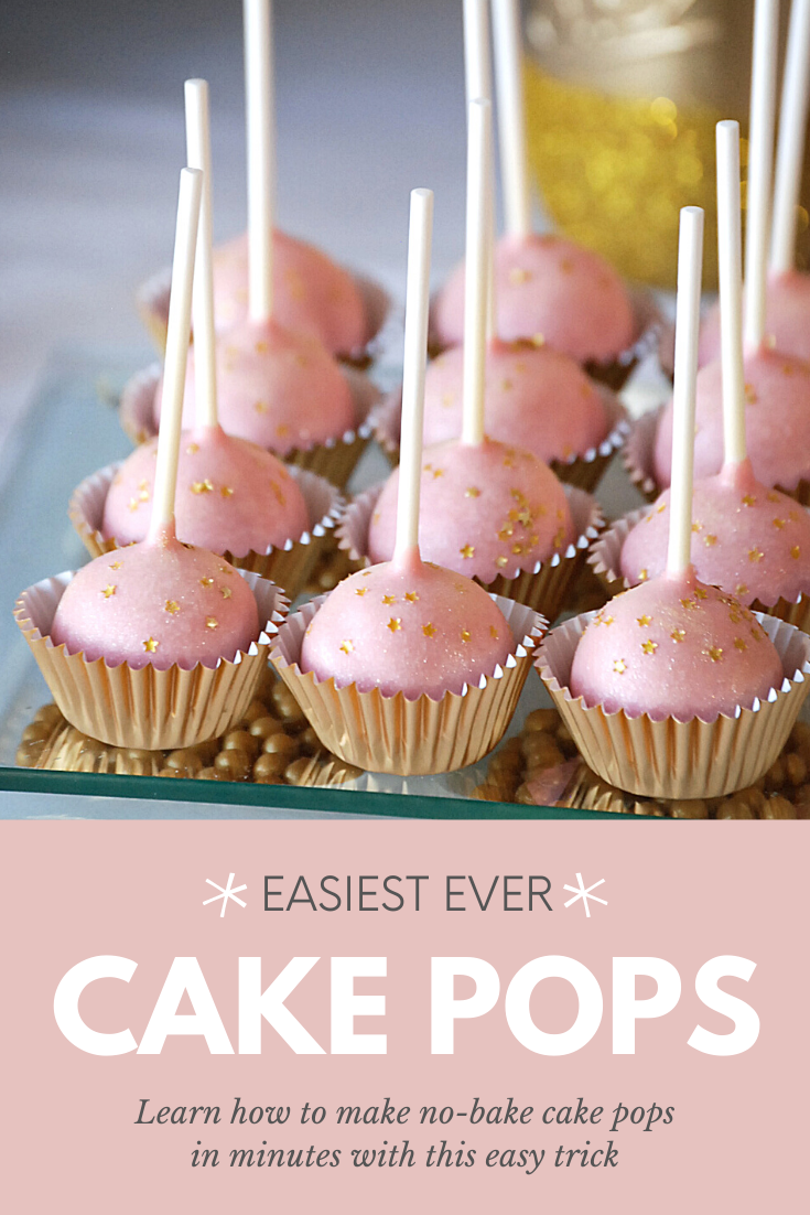 How To Make BEST Cake Pops Recipe- For Lazy People