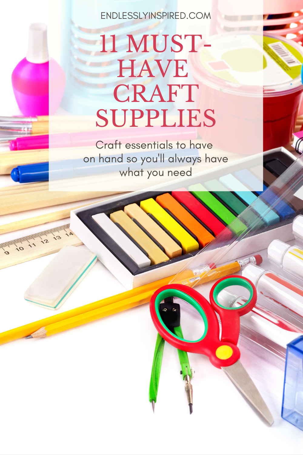 Our List of Essential Craft Supplies - Super Simple
