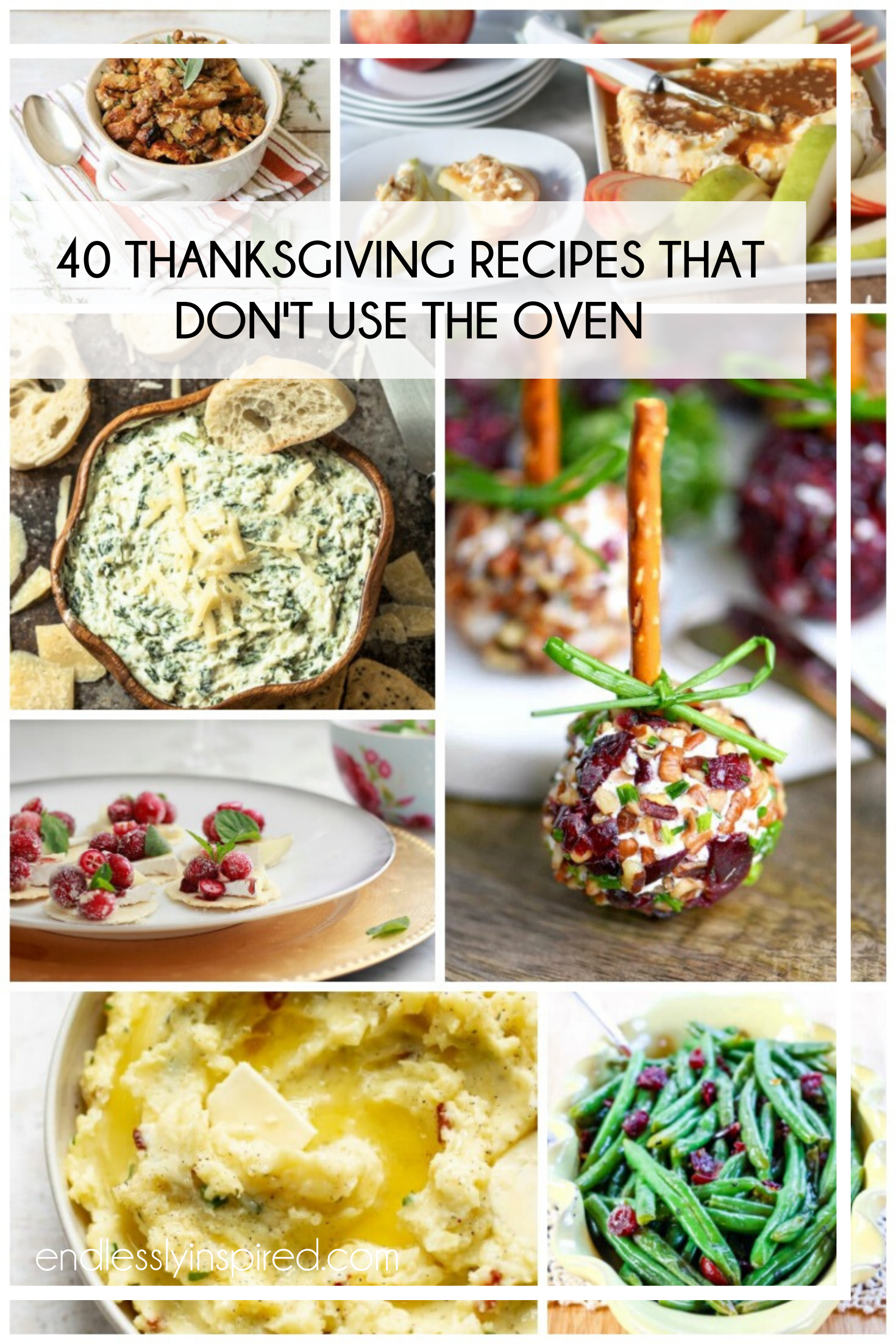 40 Thanksgiving Recipes that Don't Use the Oven | Endlessly Inspired